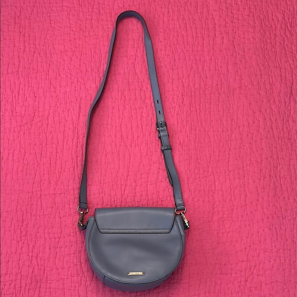 Rebecca Minkoff Elegant genuine leather blue Crossbody Bag